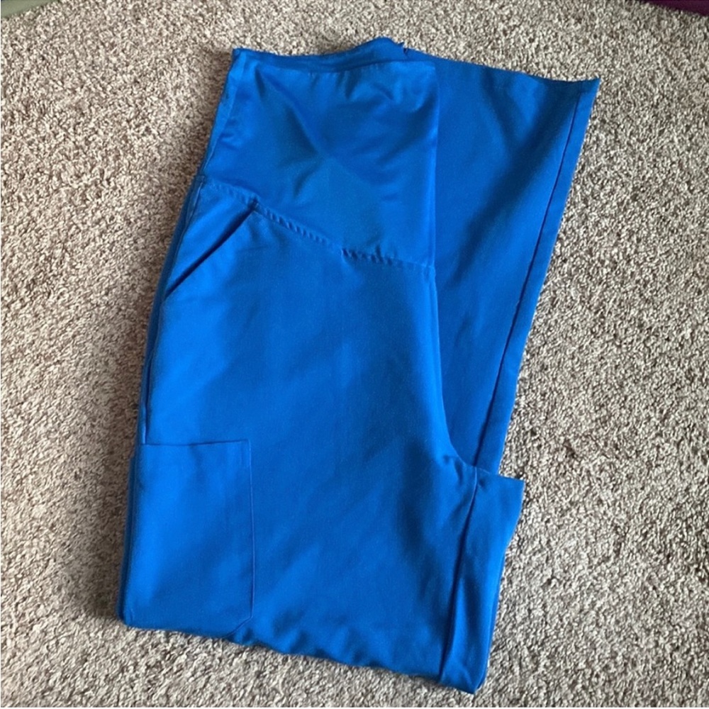 Mandala maternity scrub pants